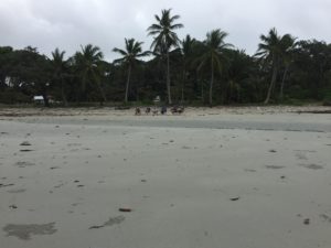 Chili Beach looking back to the campground