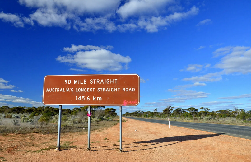 90 Mile Straight - Nullarbor Plain