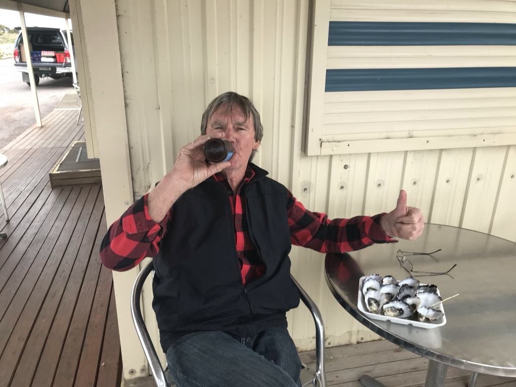 Bruce at Ceduna Oyster Barn