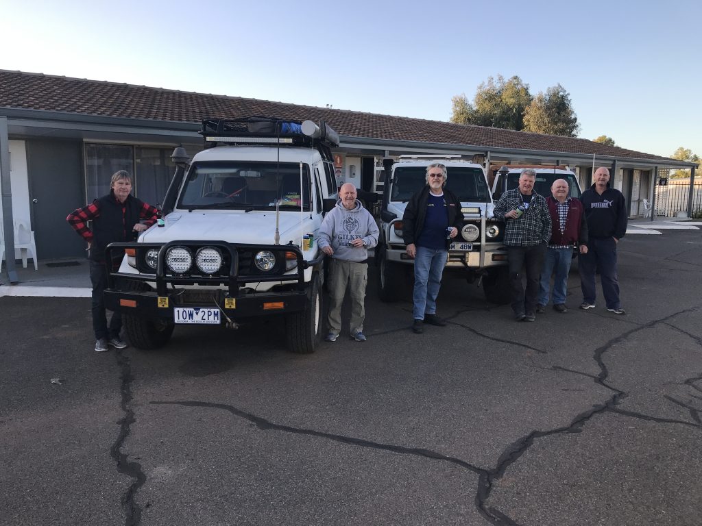 All Vehicles Loaded and Ready to go